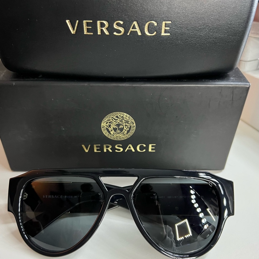 Versace aviator sunglasses